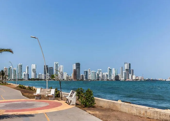 1If2-3 Apartamento En Cartagena Cerca Al Mar Con Aire Acondicionado Y Wifi